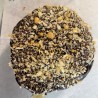 Toast coconut choco cake donut