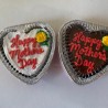heart shape choco cake (sm)