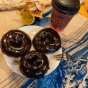 3 pcs Dounuts with 1 Cup of 12oz Coffee (Anyday  Available) 
