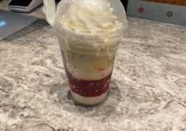 Pound Cake Fruit Cup