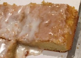 Coconut crunch slice (4pk)