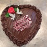 Heart Shaped Chocolate Fudge Cake