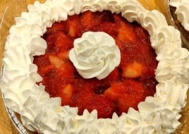 Strawberry Whipped Cream Pie
