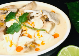 Tom Ka Small (coconut soup)
