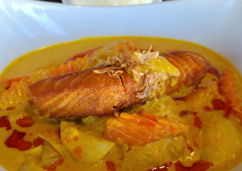 Yellow Curry Salmon