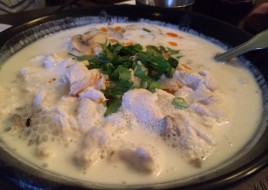 Tom Ka Large (coconut soup)
