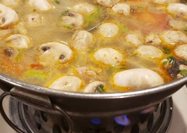 24. Tom Yum Gai (Spicy Chicken Soup)
