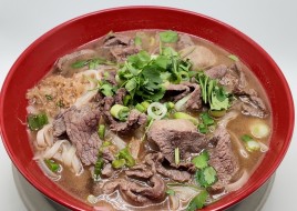 55. Noodle Soup with Beef & Meat ball
