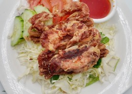 Crispy soft shell crab