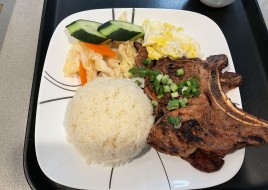 R1 GRILLED PORK CHOP & FRIED EGG