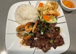 R3 GRILLED PORK & GRILLED SHRIMP