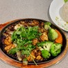 B2 Salmon Ne Sizzling Skillet W/Rice