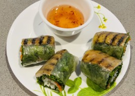 A9 BBQ CHICKEN ROLLS