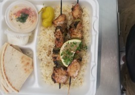 Chicken Kabob Plate