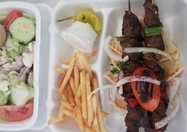 Beef Kabob Plate