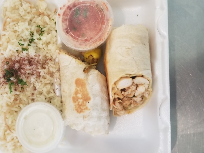 Chicken Shawarma Plate