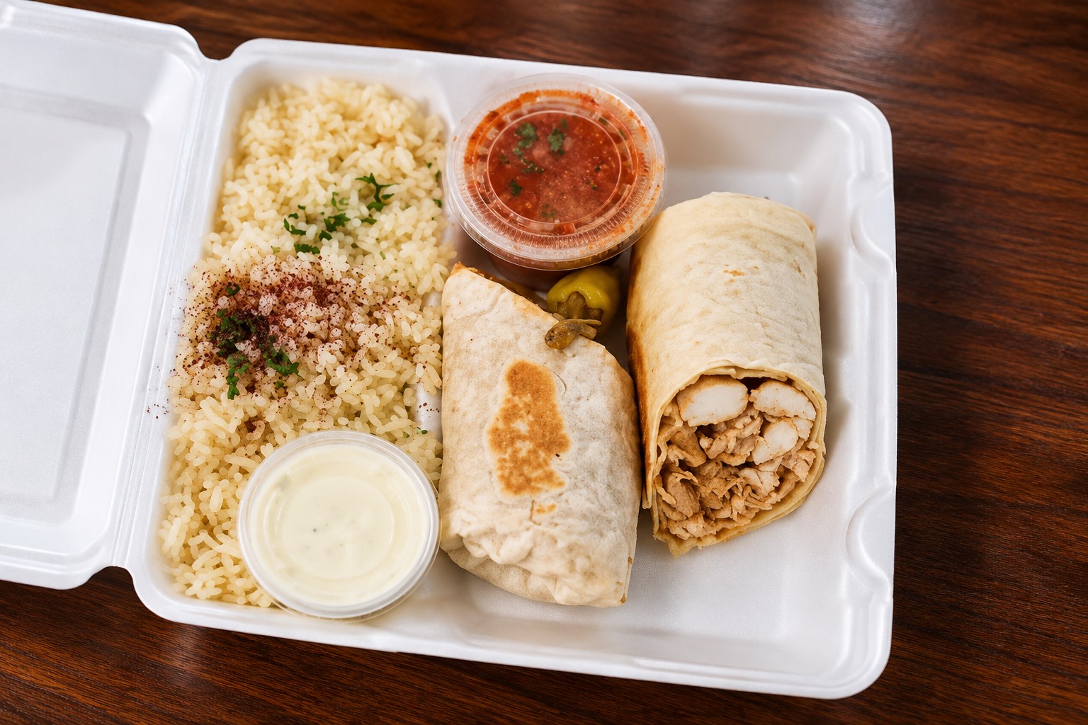 Chicken Shawarma Plate