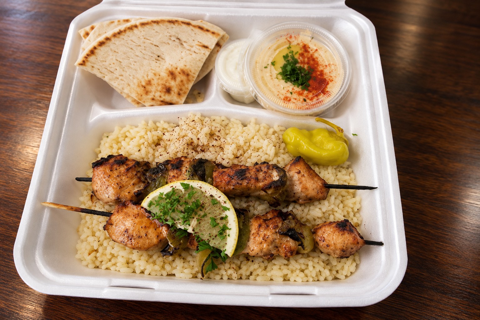 Chicken Kabob Plate