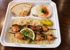 Chicken Kabob Plate