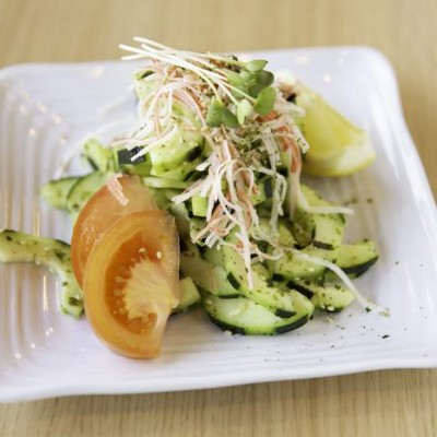 Cucumber Crab Salad