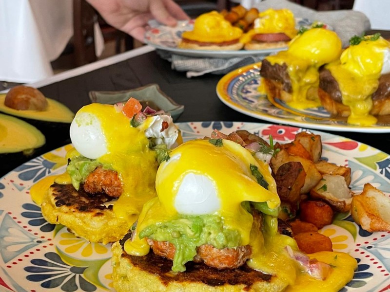 Chorizo Benedict