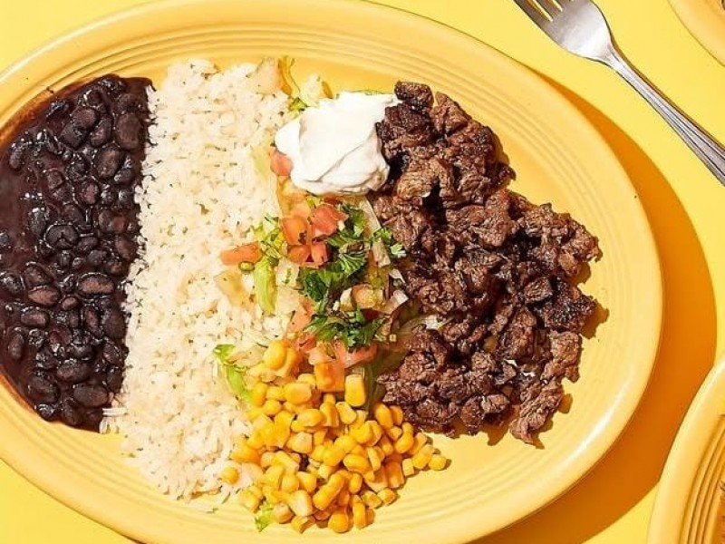 Beef Bowl Lunch Special w/ Soda