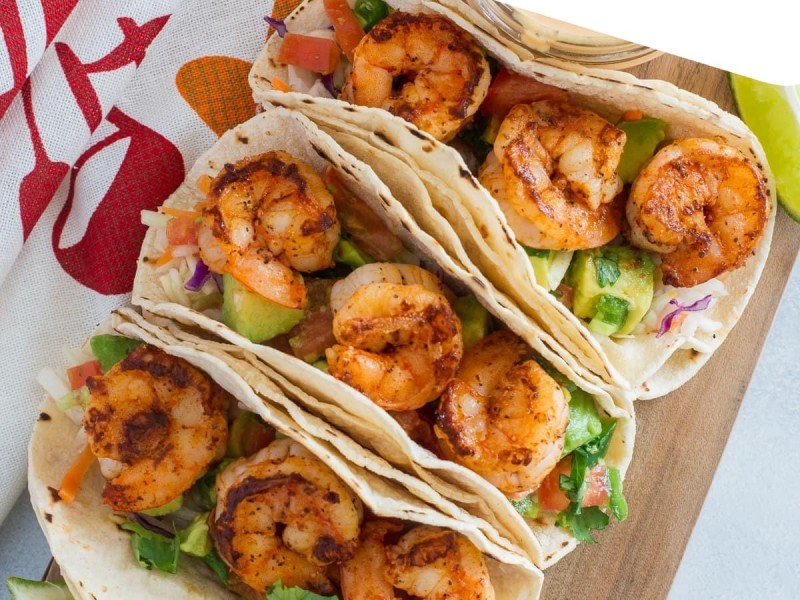 Single Shrimp Taco