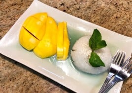Mango and Coconut Sticky Rice