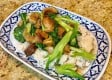 Crispy Pork and Broccoli Over Rice