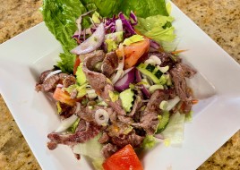 Spicy Steak Salad