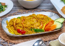 Shrimp Curry Fried Rice