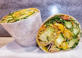 Vegan Organic Quinoa Wrap