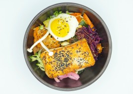 Sesame Salmon Bibimbap