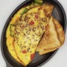 Turkey Club Omelette