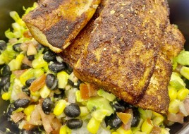 Taco Seared Fish Bowl