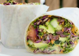 Vegan Hummus Wrap