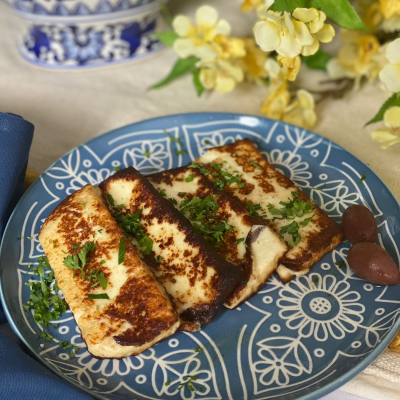 Fried White Cheese Platter