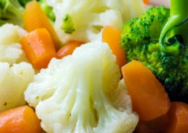 Verduras al Vapor - Steamed Vegetables