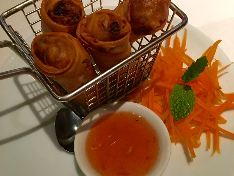 Crispy Spring Rolls Appetizer