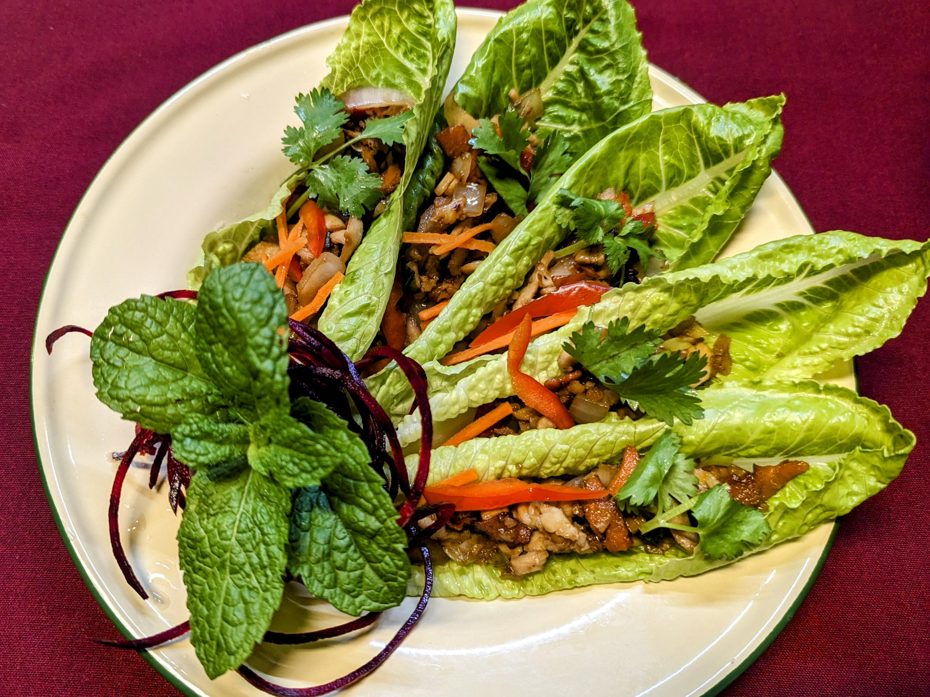 Thai Chicken Wraps