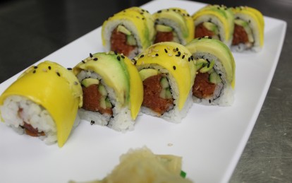 California Bowl Teriyaki Sushi Photo