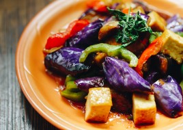 Stir Fried Eggplant