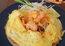 Pad Thai Egg Wrap