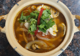 Tom Yum (Hot and Sour soup)