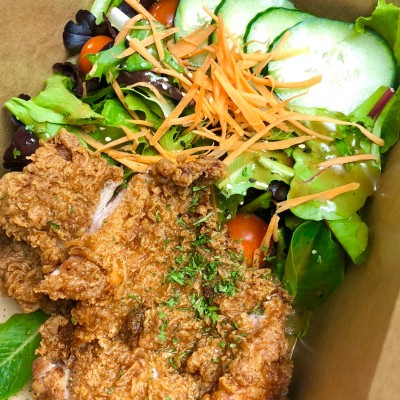 Fried Chicken House Salad