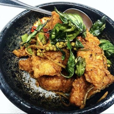 Catfish with Spicy Chili Paste