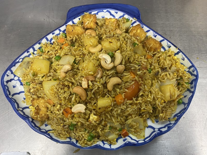 34. PINEAPPLE FRIED RICE