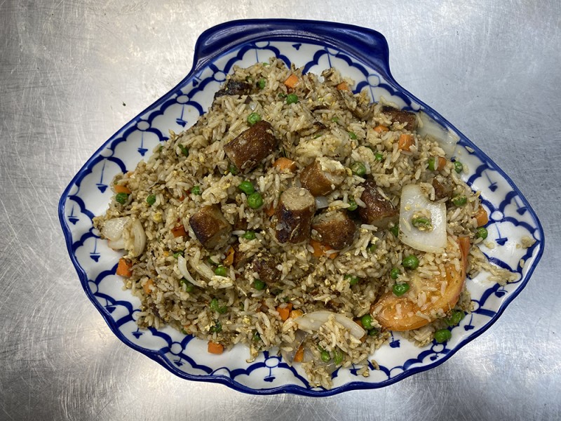 SAUSAGE FRIED RICE