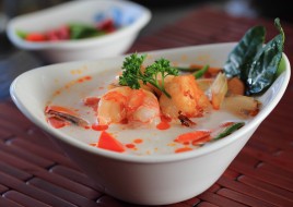 Tom Kha Shrimp (L)