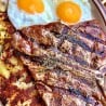 T-Bone Steak and Eggs